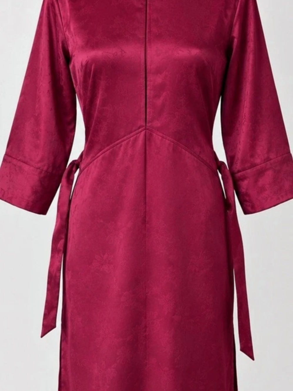 Zara Satin-Effect Mini Dress in Pink Size Large NWT